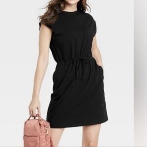 🌟 a new day Black Mini Dress